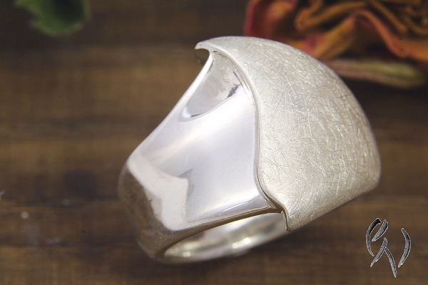 Ring Wave, Silber 925/-