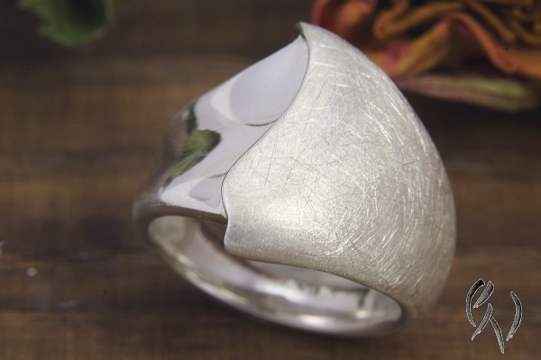 Ring Wave, Silber 925/-
