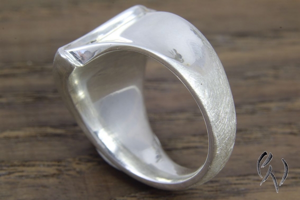 Ring Wave, Silber 925/-