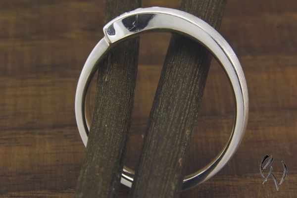 Ring Delaila, Silber 925/- mit drei Zirkonia