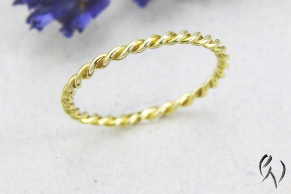 Ring Nashua, Gold 585/-, Kordelring