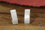 Ohrstecker Nacka, Silber 925/-, mattgekratzt